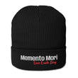 Load image into Gallery viewer, Ribbed Inspiration Beanie | Memento Mori