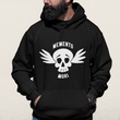 Load image into Gallery viewer, Black Memento Mori Hoodie | Embrace Every Moment
