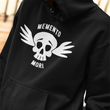 Load image into Gallery viewer, Black Memento Mori Hoodie | Embrace Every Moment